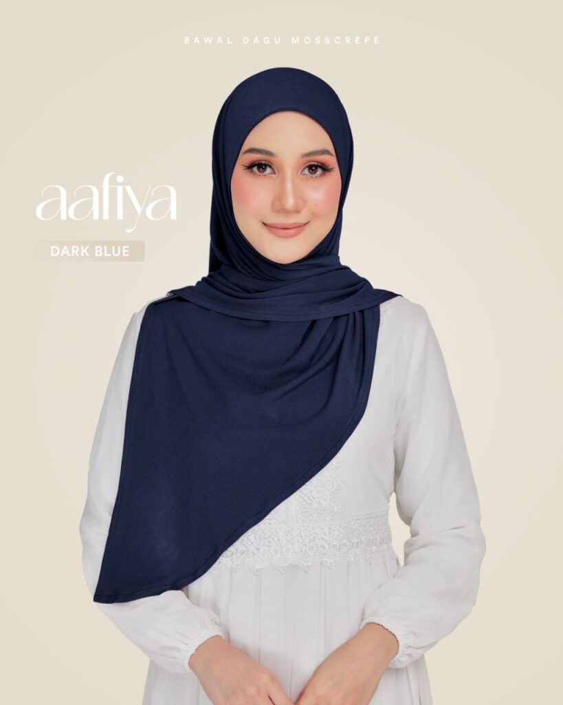 Aafiya – Dark Blue – Heejab