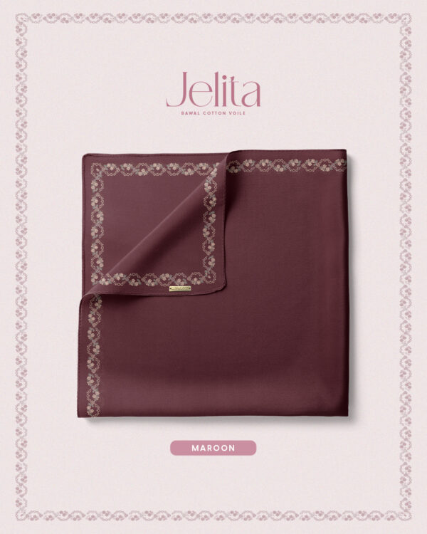JELITA 12 Maroon