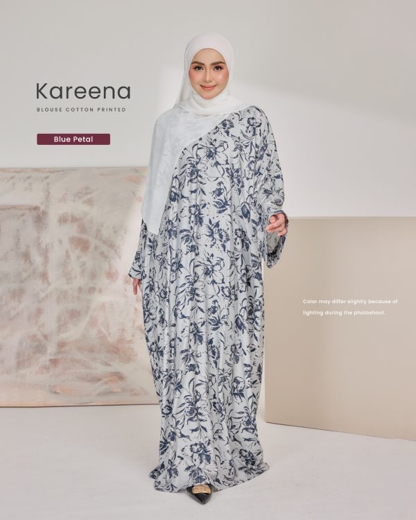Kareena - Blue Petal