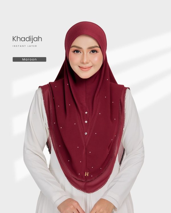 Khadijah - Maroon