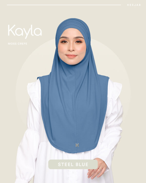 Kayla - Steel Blue