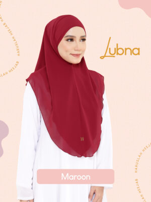 Lubna - Maroon