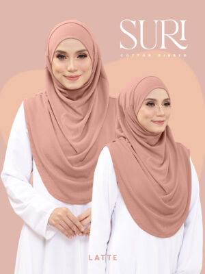 Suri Cotton Ribbed - Latte