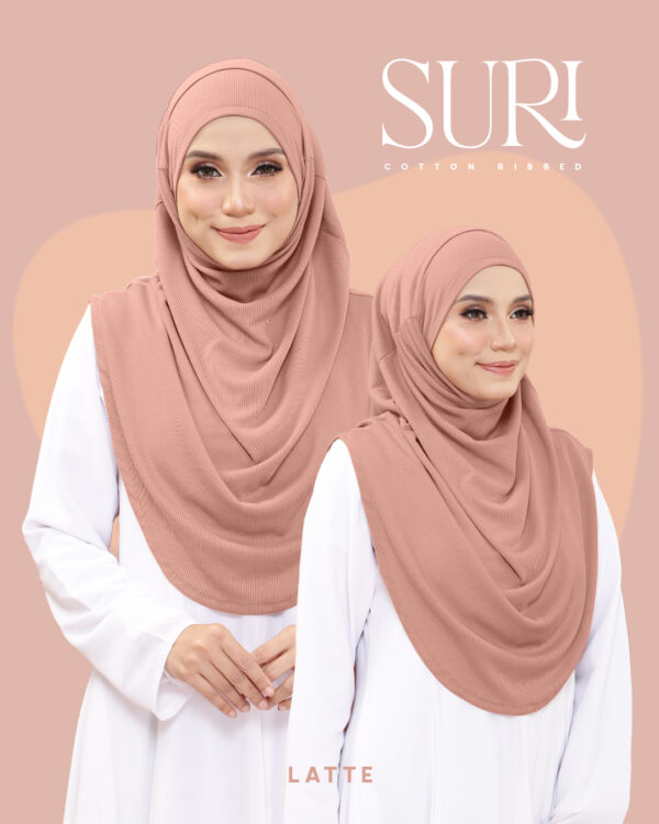 Suri Cotton Ribbed - Latte