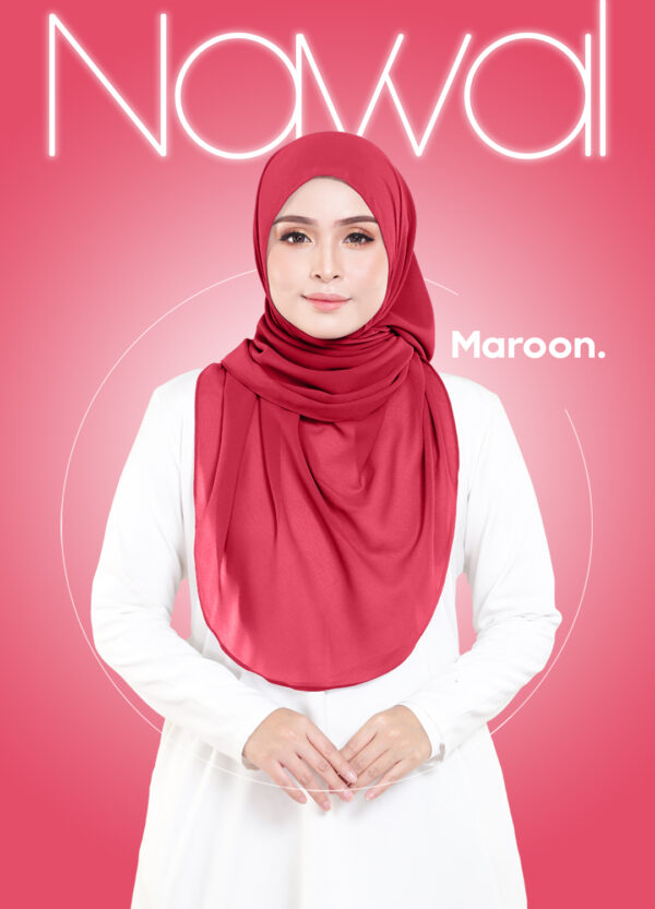 Nawal - Maroon